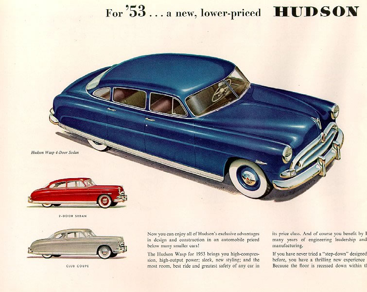 1953 Hudson Brochure Page 1